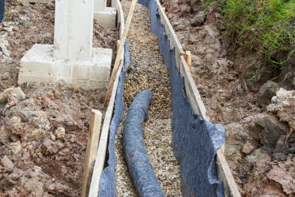 French Drain Installation in Asheville